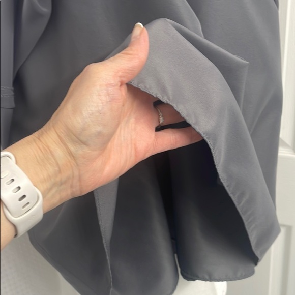 Alfred Angelo Gray Ruched Halter Formal Dress - Picture 11 of 12